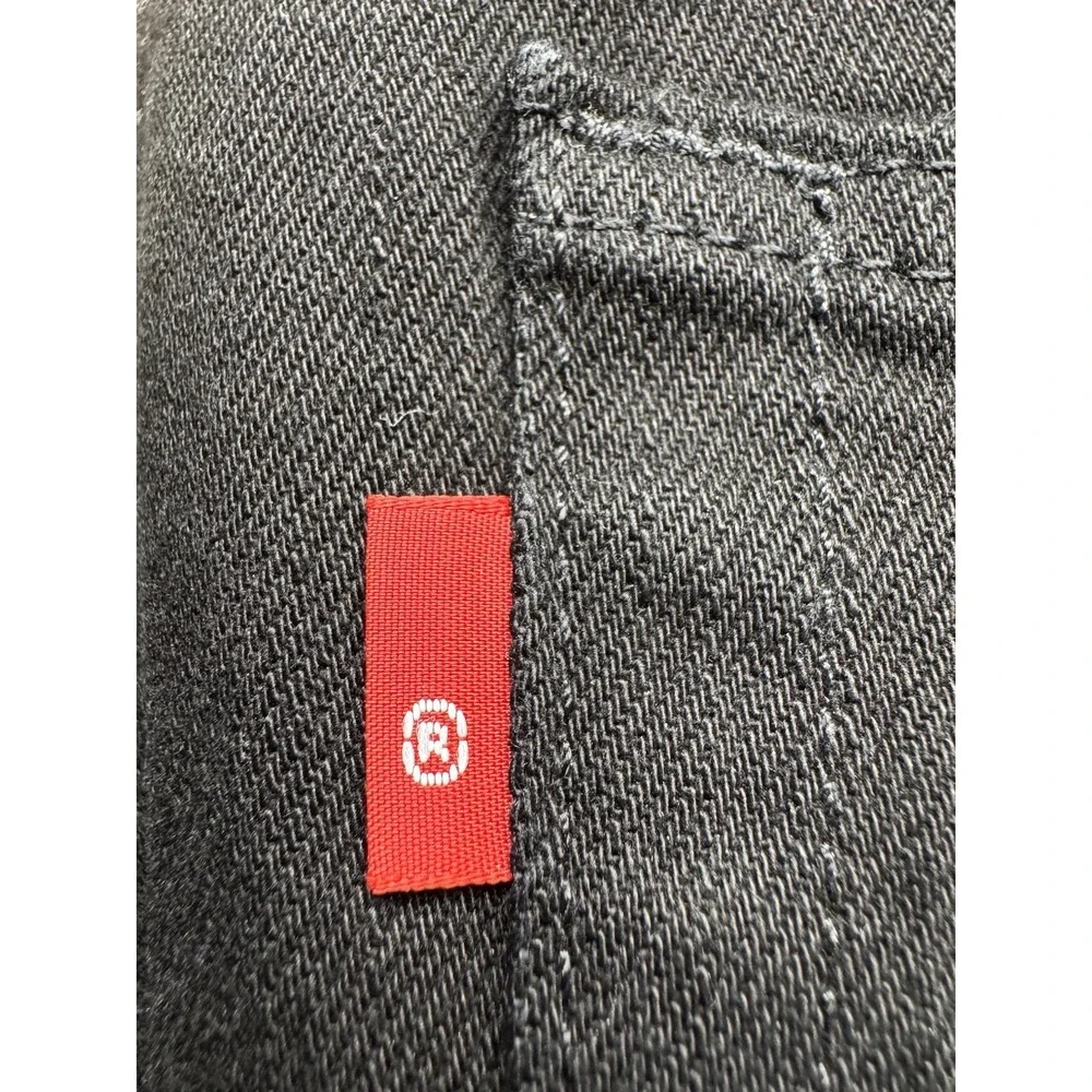 Levis 511 Slim Fit Black Denim‎ Jeans Men's 38X30 Stretch